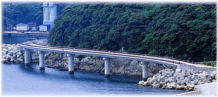 奈良尾漁港橋梁